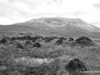 Turf-at-foot-of-Muckish,-Co-Donegal-(Black-&--White)IMG_5785